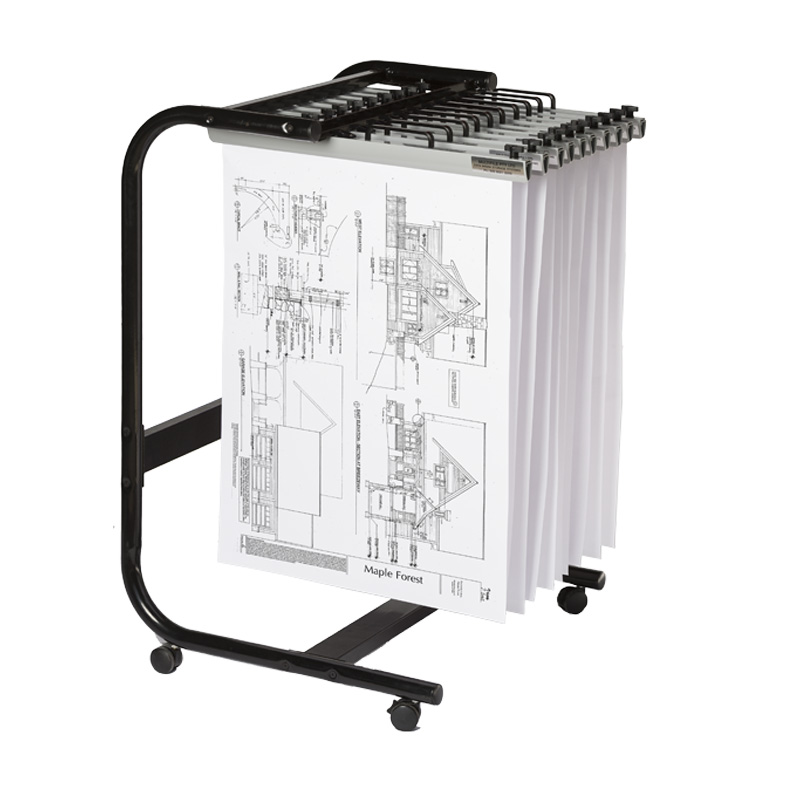 Premium A1 Plan Rack 12 Capacity Multifile Plan Storage